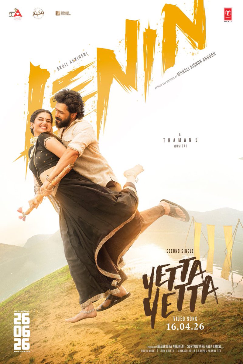 TeamThamanOffl's tweet photo. #YettaYetta - A Thaman S Musical That’ll have you on full volume ❤️‍🔥

#LENIN @AkhilAkkineni8 @MusicThaman https://t.co/VyhDQtqaHc