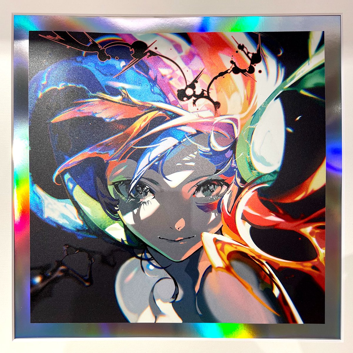 TOYAMAde. y10a4 【YORU】絵画 1点ものアート イラスト YONEYAMA MAI AuraPrints POP-UP」 イラストレーター／アニメーター