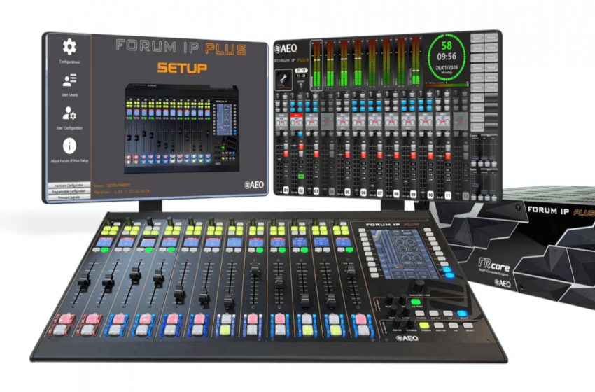 RedTech_News's tweet photo. Is IP now the default for radio infrastructure?
@aeq_es will showcase its Forum IP Plus console and Systel Max phone system at the 2026 @NABShow — both built for networked studio workflows.
👉🔗 https://t.co/WTRHleTFVz
#RedTechNews #NABShow #IPAudio https://t.co/uPOKdpApjZ