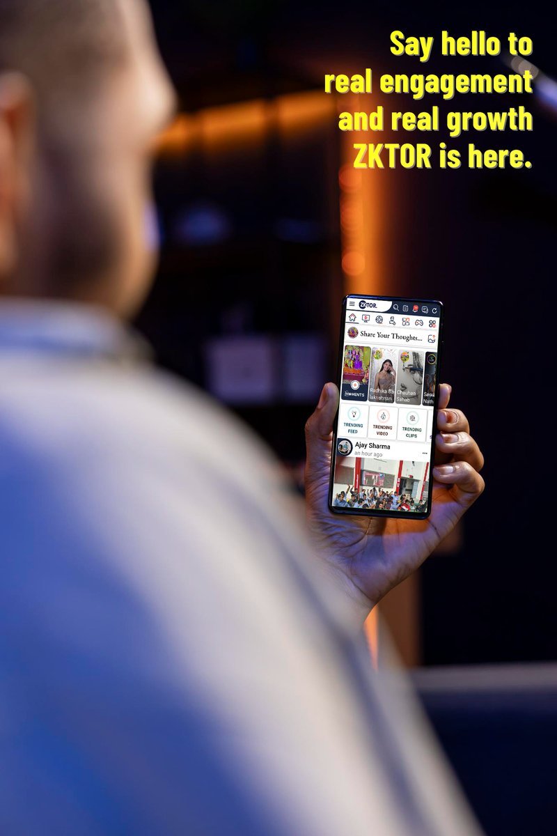 ZktorSuperApp's tweet photo. 🚀 Zktor – Digital Duniya ka Smart Partner!

Aaj ke fast-paced digital world me sirf online hona kaafi nahi hai — standout karna zaroori hai. 💡
Zktor ke saath apni brand ki reach, engagement aur growth ko next level tak le jao!

✨ Kya milega?
✔️ Creative Social Media Strategies
✔️ Engaging Content Creation
✔️ Result-Driven Campaigns
✔��� Strong Brand Presence

Ab waqt hai digital game jeetne ka! 💥
📲 Connect with Zktor aur apni online identity ko powerful banao.

https://t.co/wWCEGB6xd6

#Zktor #DigitalMarketing #SocialMediaGrowth #BrandBuilding #ContentMarketing #MarketingStrategy #OnlinePresence #GrowYourBusiness #StartupIndia #DigitalSuccess