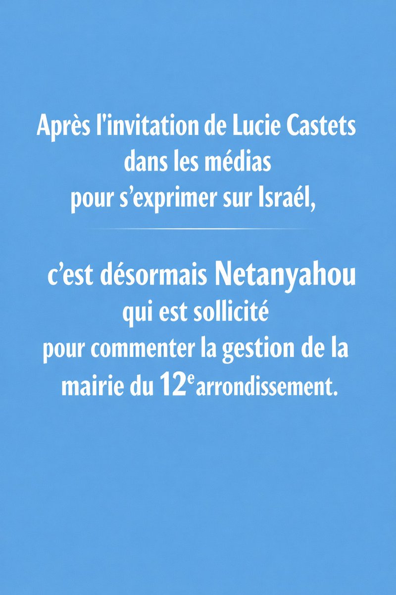 Sauvons Paris 12 🇫🇷🇮🇱 tweet media