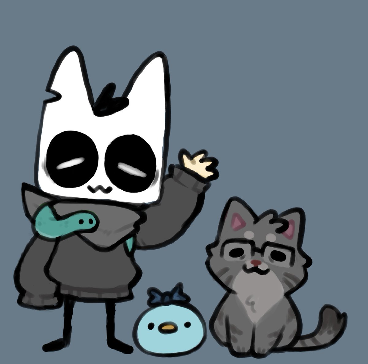 Cold | Birbcat 🦉🐈 tweet media