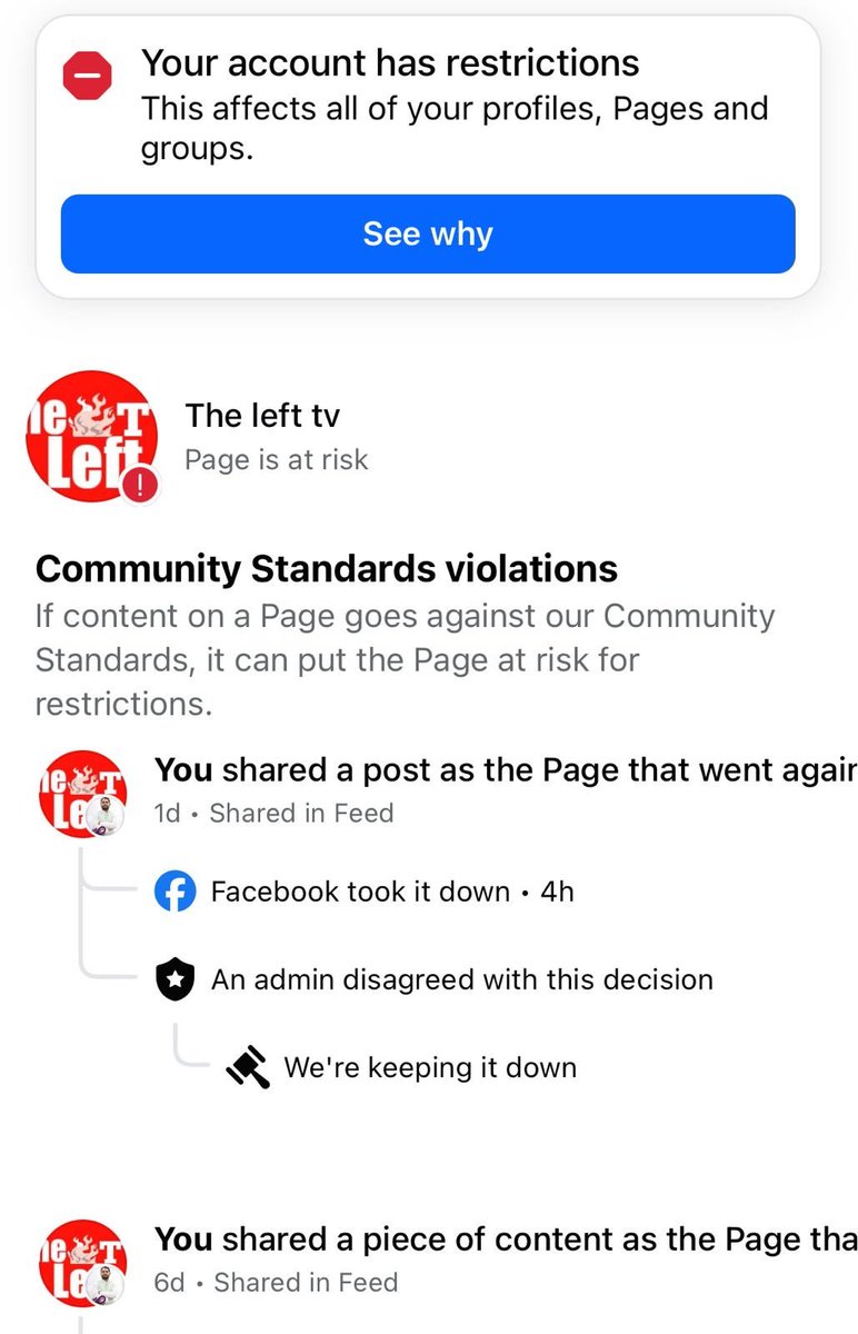 ProjectSach's tweet photo. Deleting “The Left TV” page without notice and erasing 500K voices is wrong.
This raises serious concerns about free speech. Please act and restore it.
@Meta @metaindia
#RestoreTheLeftTV #FreedomOfSpeech #DataThief #Baisakhi #AmbedkarJayanti #Theri https://t.co/LyFsjr8jdB