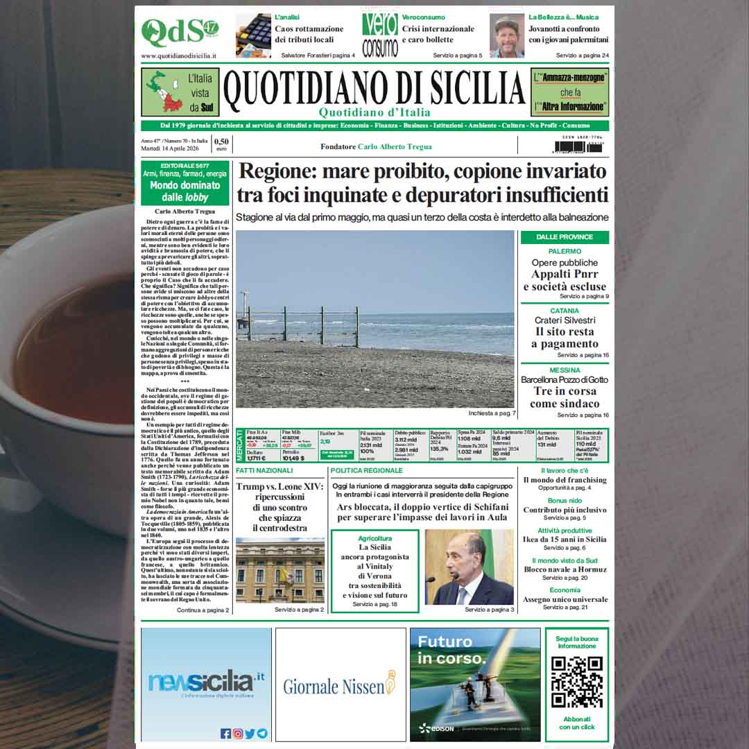 QdSit's tweet image. La prima pagina di oggi
#QDS #QdSNotizie
qds.it