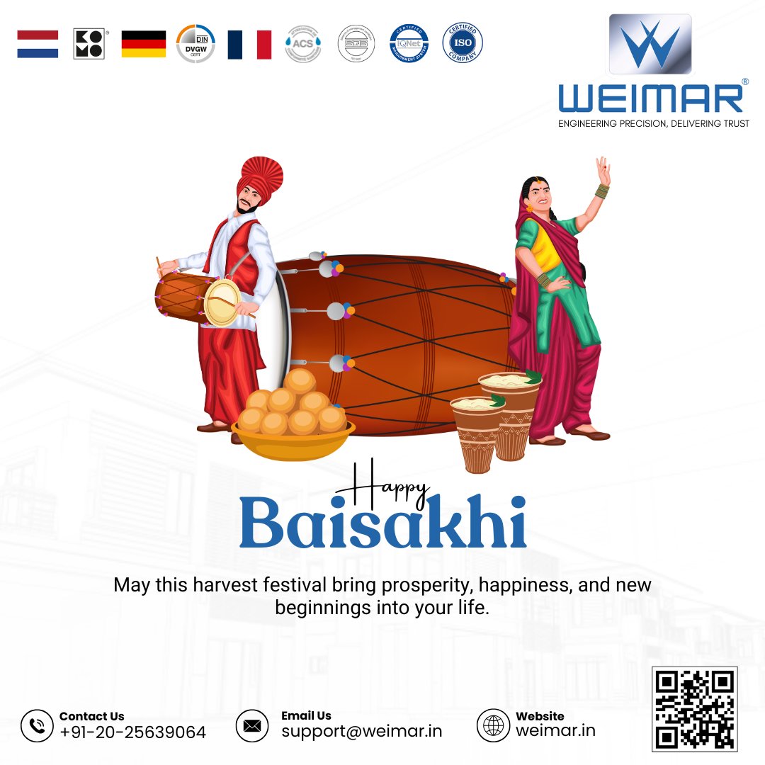 weimarindiallp's tweet image. Let’s welcome the harvest season with happiness and positivity. Wishing you and your family a vibrant Baisakhi! 🌺

#BaisakhiFest #FestiveSeason #FamilyTime #CelebrateLife #Happiness #weimarindiallp