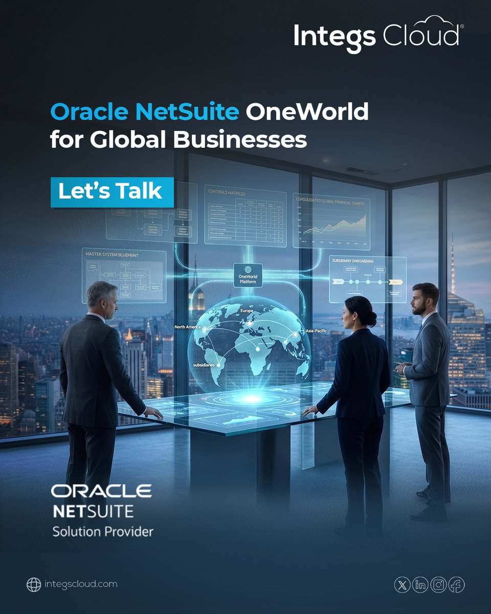 IntegsCloud's tweet image. Expanding to a new country shouldn’t take months or system rebuilds.
With #IntegsCloud for @NetSuite OneWorld, activate subsidiaries fast using proven workflows, controls for global consistency.

Learn more: integscloud.com/netsuite-multi…

#NetSuite #OneWorld #CloudERP #GlobalExpansion
