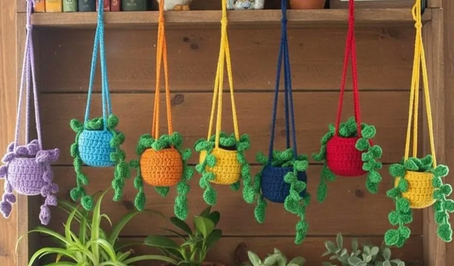 DDCrochetDesign's tweet image. Crochet Hanging Plant Pot with Vines 🪴

Soft leafy strands grow stitch by stitch, twisting and curling naturally to fill a corner or brighten a room. A simple project that turns yarn into a whimsy greenery 🧶

dwcrochetpatterns.etsy.com/uk/listing/171…

#MHHSBD #craftbizparty #yarn #plants