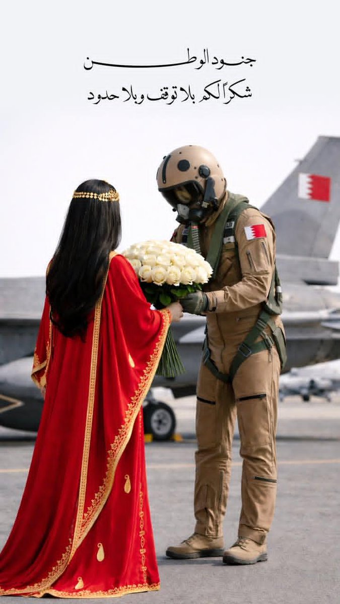 AljlalByr95033's tweet image. " ننام مطمئنين .......لأن الله حافظنا
نمضي آمنين… لأن خلفنا رجالًا لا ينامون
يسهرون… لنحلم
ويضحّون… لنعيش
جنودنا… أنتم الهيبة، وأنتم الأمان
حفظكم الله… وحفظ وطننا بكم" 🇧🇭
شكرًا لكم من أعماق قلوبنا… أنتم الأمان، وأنتم العز." 🇧🇭✨
#قوة_دفاع_البحرين
#البحرين_بخير #البحرين