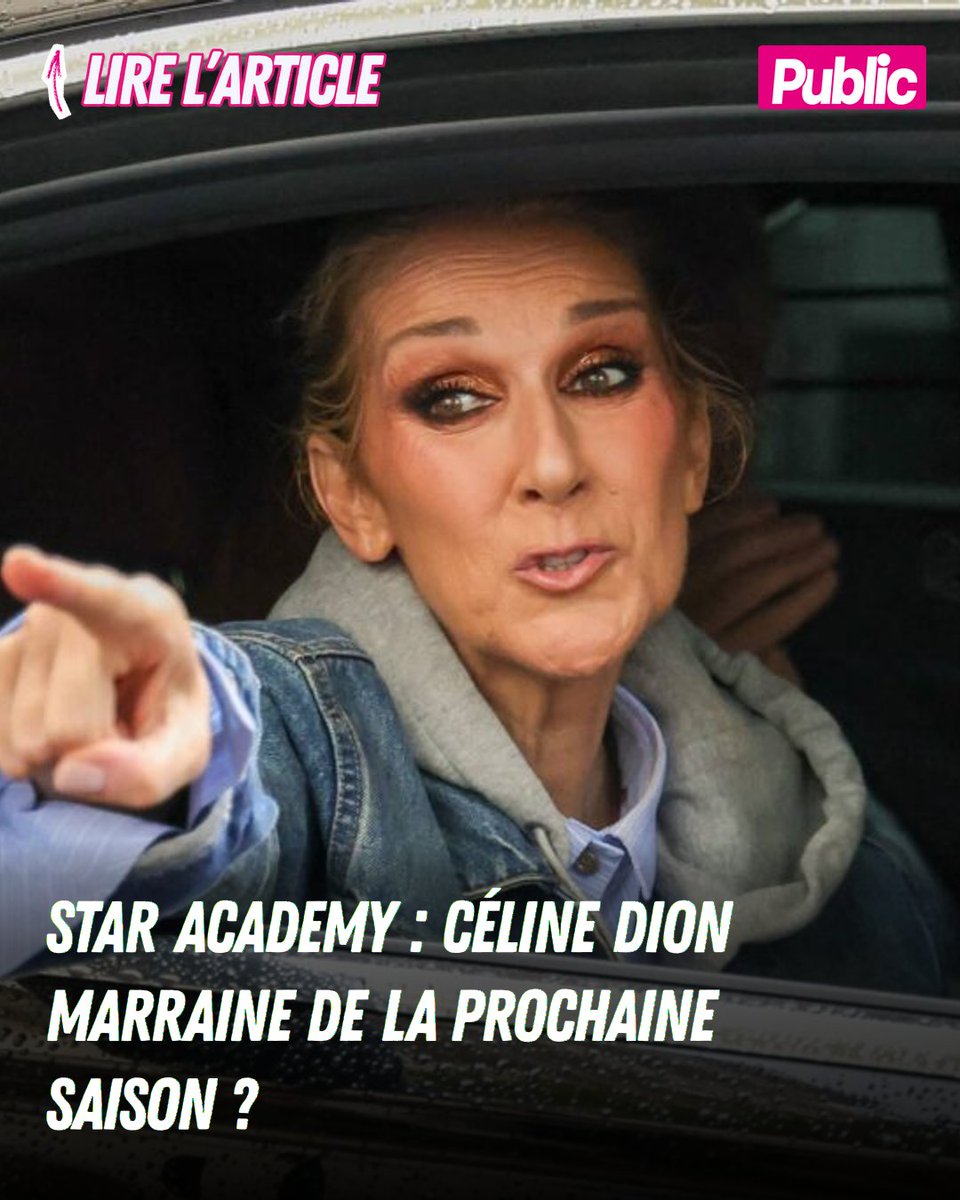 InsidePublic's tweet image. public.fr/star-academy-c…
Céline Dion serait-elle la prochaine marraine de la Star Academy ? Après l'annonce de ses prochains concerts à Paris, la rumeur enfle. 

#people #actupeople #newspeople #public #celebrite #star #stars #gossip #actucelebrite #magazinepublic #public