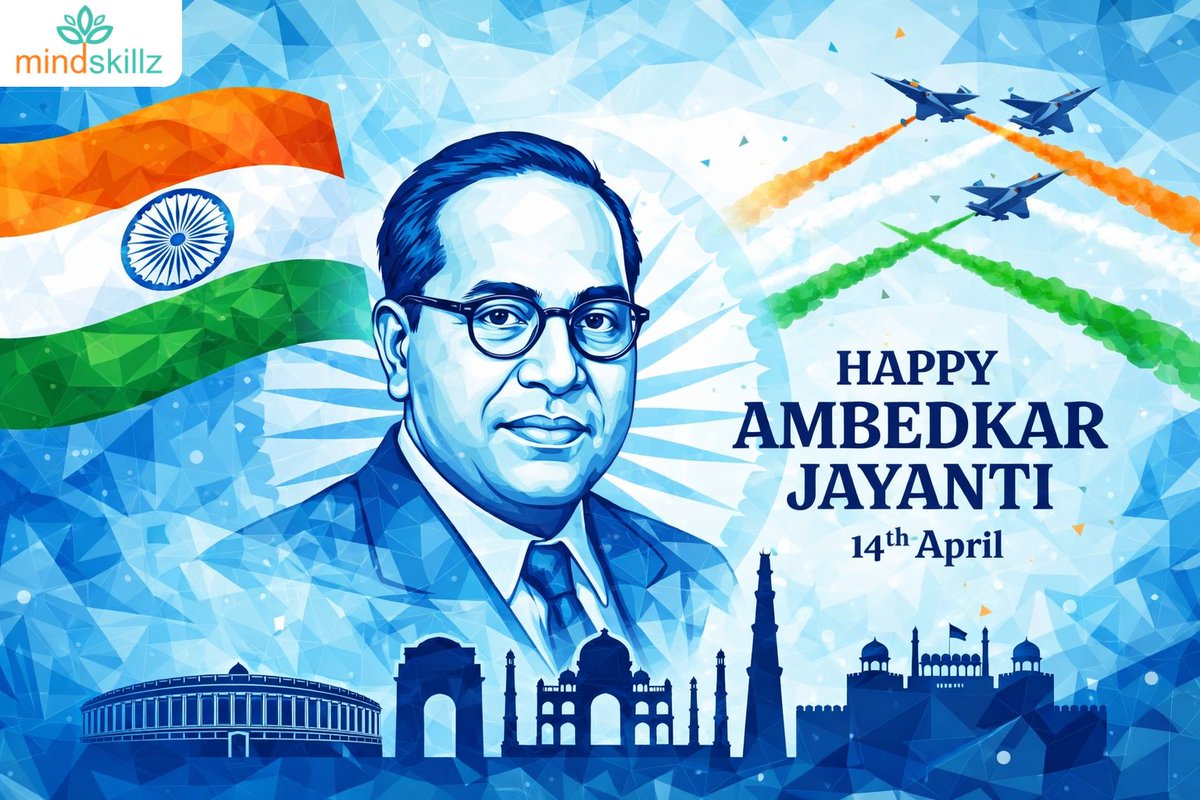 MindskillzPro's tweet image. Empowering minds, advancing equality. 
Honoring Dr. B. R. Ambedkar’s vision of inclusion, dignity, and equal opportunity values that continue to shape progressive workplaces and societies.

#AmbedkarJayanti #Inclusion #Equality #Leadership #DiversityAndInclusion #SocialImpact