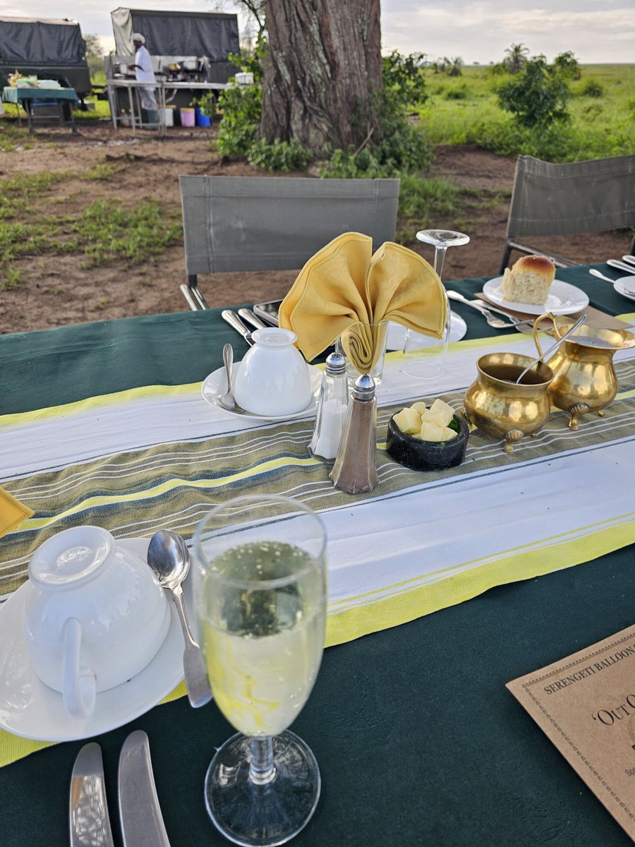 Stejos_Tours's tweet image. Breakfast goals? The Serengeti just raised the bar. 

A sunrise flight over the plains followed by a luxury breakfast in the heart of the wild, Pure magic.

Ready to book your 2026 balloon safari? 

DM us to secure your spot. 

#Serengeti #BalloonSafari #TravelWithUs #StejosTours