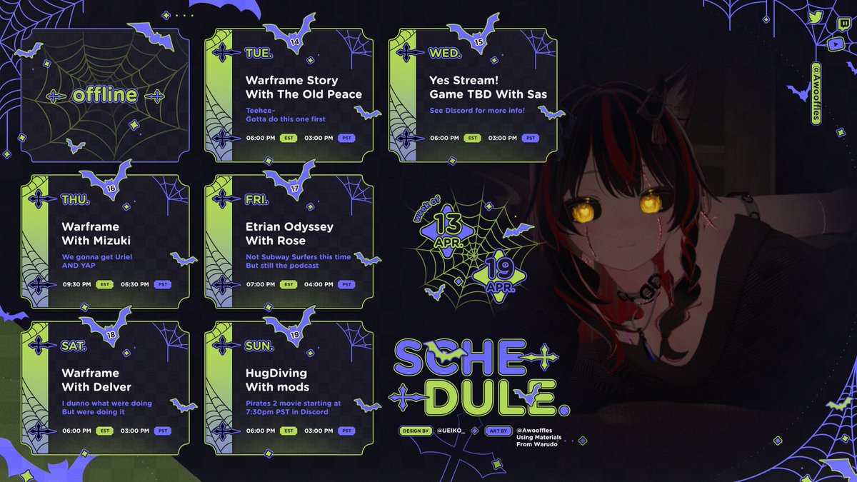 Awooffles🏳️⚧️ Undead Cat vtuber tweet media