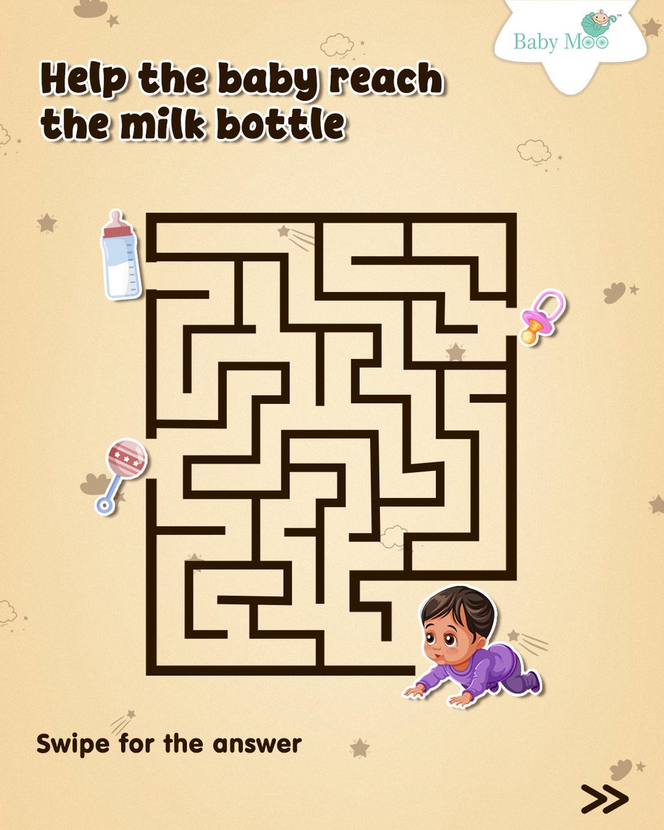 BabyMooin's tweet image. Did you find the path? 👀

If you didn’t… don’t worry — there wasn’t one 😄

Parenting can feel like solving a maze sometimes, but parents always find their way in the end.

Happy April Fool’s from Baby Moo 🤍

#BabyMoo #AprilFools #ParentLife #FunWithParents #YourStarIsBorn