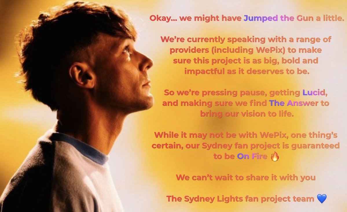 Louis Sydney Lights Project tweet media