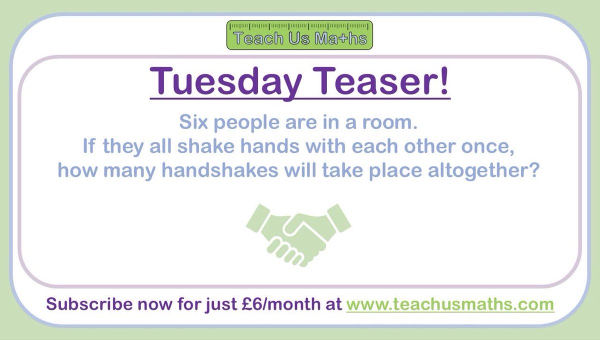 Teach Us Maths tweet media