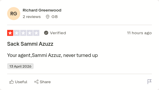 or_rhea's tweet image. Richard Greenwood gave Purplebricks 1 star via @Trustpilot trstp.lt/RWeEhb9grn #CONmisery #NoBull #ownit