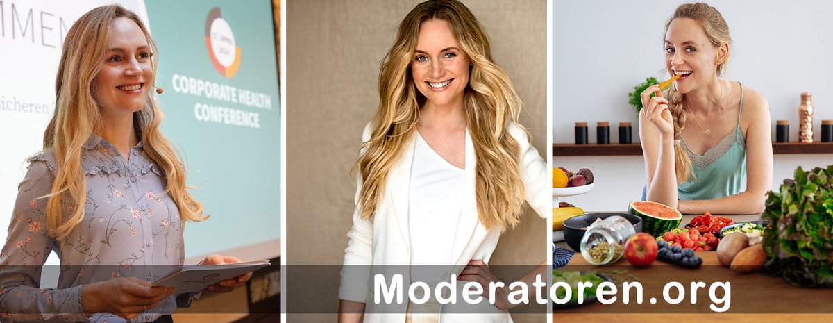 Janina Treis jetzt auch als Longevity-Moderatorin bei uns: Dipl.-Psychologin, Profimoderatorin &amp; angehende Ernährungsberaterin Janina Treis überzeugt mit fundierten Longevity-Erkenntnissen zu Prävention, Ernährung, Bewegung, ... 
moderatoren.org/janina-treis-l…