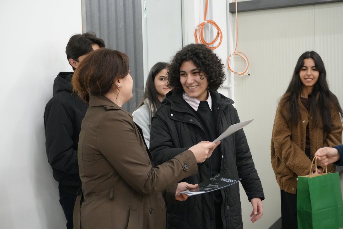 EleveightAI's tweet photo. This wasn't our first tour. And it definitely won't be our last.

Last week we opened our doors to the #AI Generation students from @Foundation_FAST at our #data #center in Gagarin.

They walked through the facility, got up close with #NVIDIA #Blackwell #B300 #GPUs, and asked the kind of questions that remind you why you build things like this in the first place.

The highlight was watching olympiad winners receive their certificates right here, surrounded by the infrastructure that makes frontier AI possible. There's something special about celebrating young talent in a place built to power what comes next.

At @EleveightAI, innovation goes beyond infrastructure. It lives in the people who push it forward. Backing local talent and researchers is not an initiative, it’s part of our foundation.

These visits are quickly becoming one of our team’s favorite traditions, and soon, they’ll be a regular part of what we do.

To the AI Generation students: thank you for the energy, the curiosity, and the questions. Come back anytime.

#EleveightAI #AI #Armenia #ArmeniaTech #Innovation #DataCenter #AIEducation