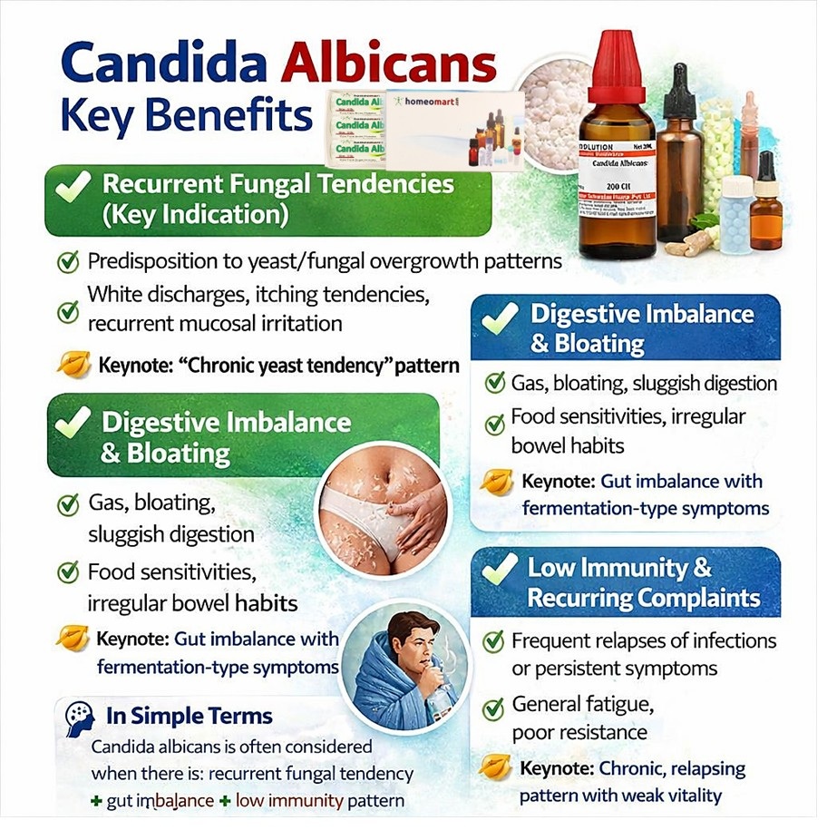 🌿 Struggling with yeast overgrowth?

Candida Albicans homeopathic support helps restore natural balance, easing symptoms like itching, digestive discomfort, and fatigue.

Gentle, effective, and holistic—because true healing starts from within. 💪✨  rebrand.ly/CandiAlb