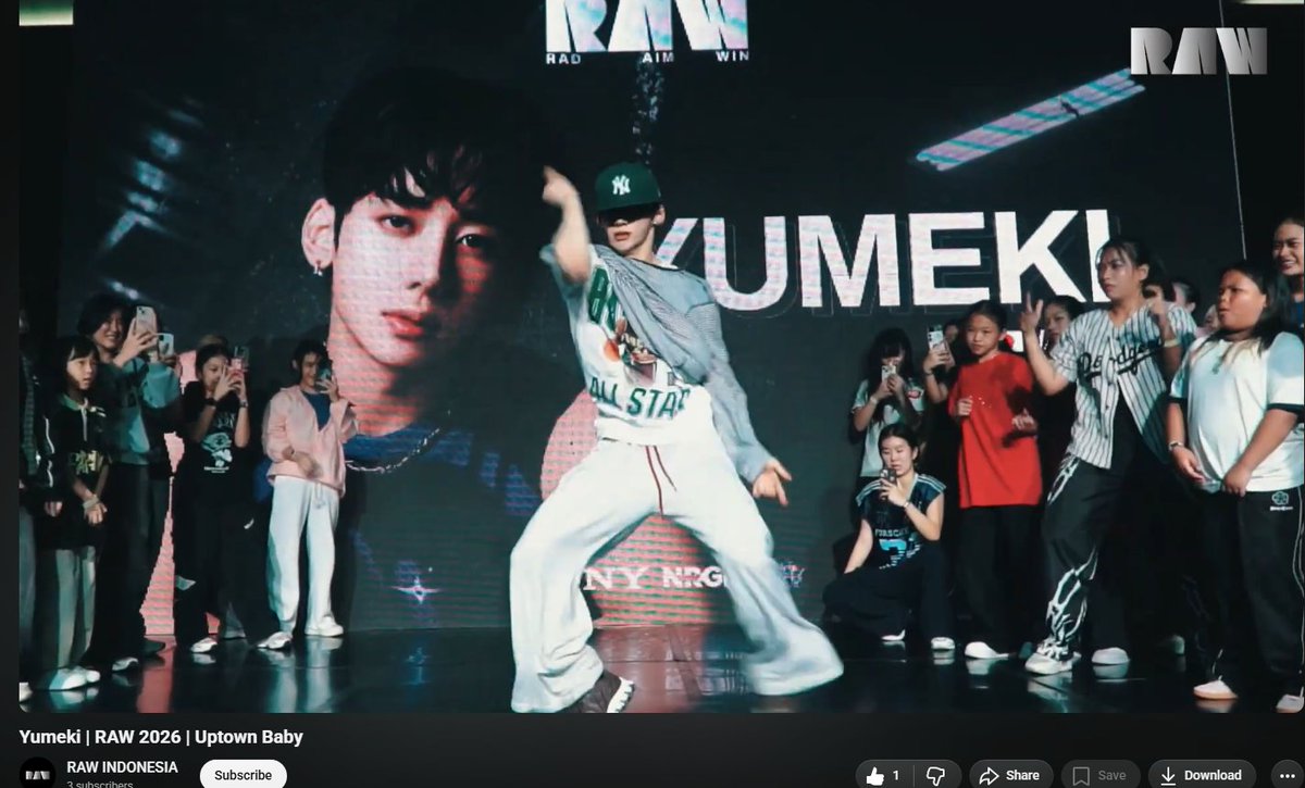 Amimm_Pich's tweet image. Yumeki's workshop videos in Indonesia have already been released! 

Yumeki | RAW 2026 | Uptown Baby youtu.be/tELeg2cecZk?si…