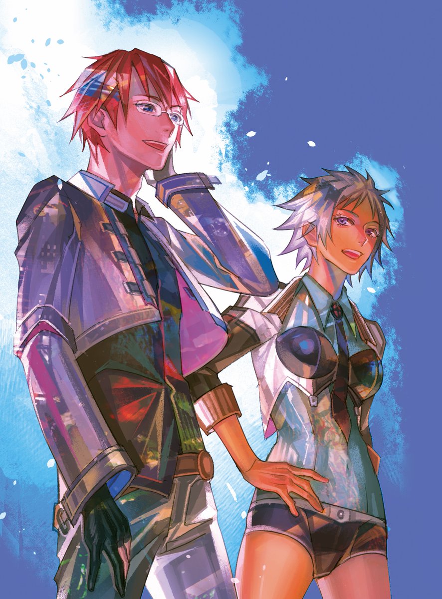 4月17日発売
『されど罪人は竜と踊る　0.6
Please don't give this feeling a name』

ガユス
間の錬成士、昔から酷い目に遭う

クエロ
ジオルグ事務所所属、雷轟士、ガユスの恋人

され竜シリーズ未読のあなたにこそおすすめしたい、
主人公ガユスとギギナたちの青春の物語。

#され竜
<a href="/AsaiLabot2/">浅井ラボ</a>