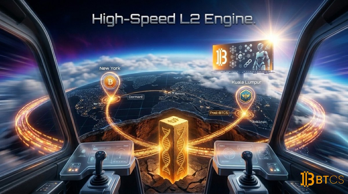 Bitcoin is the ultimate digital vault. It is incredibly secure, immutable, and the perfect store of value. 🏦🟧

But you don't run a global digital economy from inside a vault. You need a high-speed engine built on top of it. 🏙⚡️

By anchoring to the Bitcoin Mainnet for absolute
