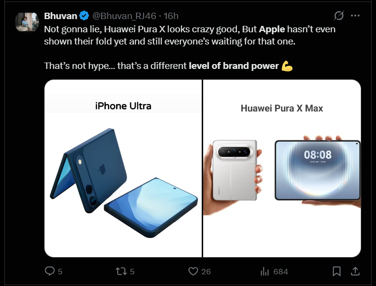 LivingInHarmony's tweet photo. You are so desperate you have to copy @Bhuvan_RJ46 tweet 16 hours ago bruv! You completely fell off from the tech influencer scene. Shameless fool. Typical
#Weak #Fail #Engagement #Farming #ApplePR
https://t.co/EROcQqEdI9 https://t.co/4292CK6WI7