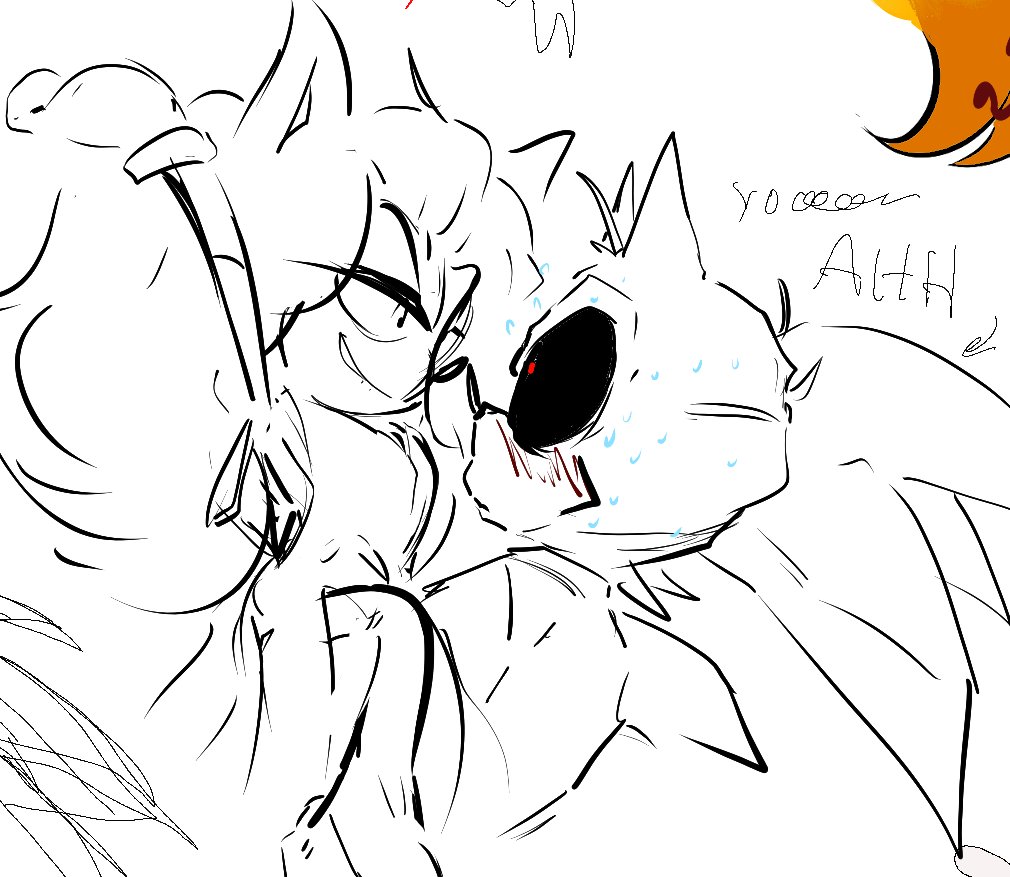 Yo_Army_21_'s tweet image. I missed drawing these freaks.
#Sonicexe #sonexe #MrGodAu