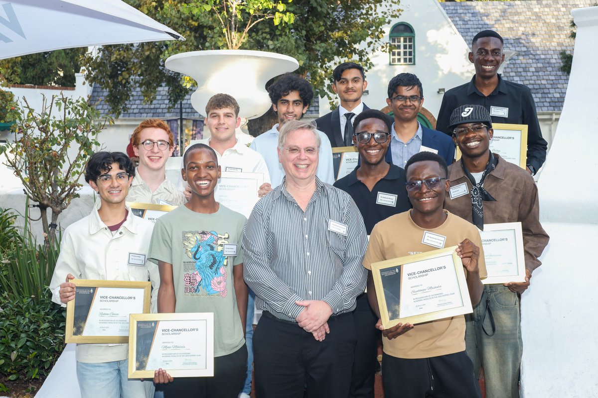 Wits honoured its top 20 high-achieving students at the 2026 Vice ...