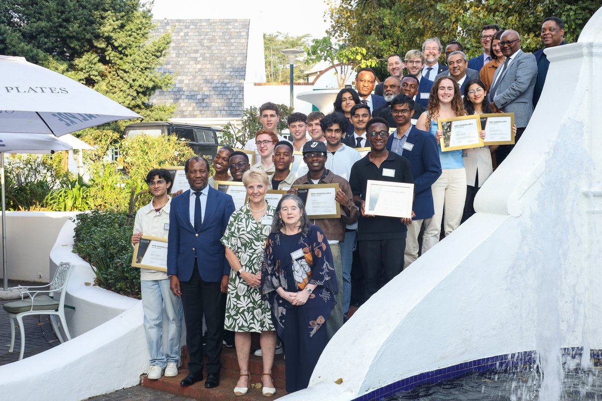 Wits honoured its top 20 high-achieving students at the 2026 Vice ...
