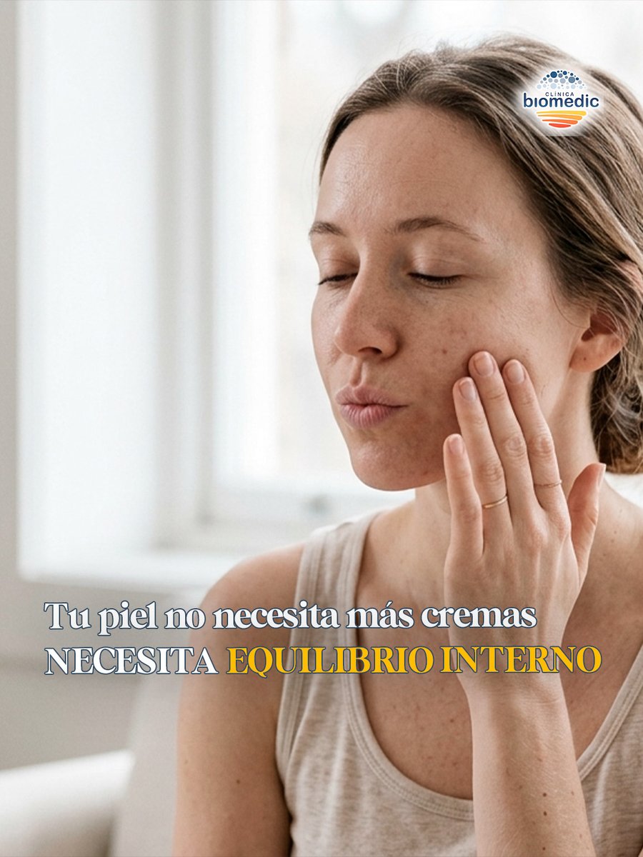 BiomedicCenter's tweet photo. ¿Y si el problema de tu piel no está en la piel?

Brotes, sequedad o falta de luminosidad pueden estar relacionados con digestión, microbiota o déficit nutricionales.

En Biomedic analizamos el origen real para tratar tu piel desde dentro.

✨ La piel es un reflejo, no el origen. https://t.co/oNbN3YeJ3y