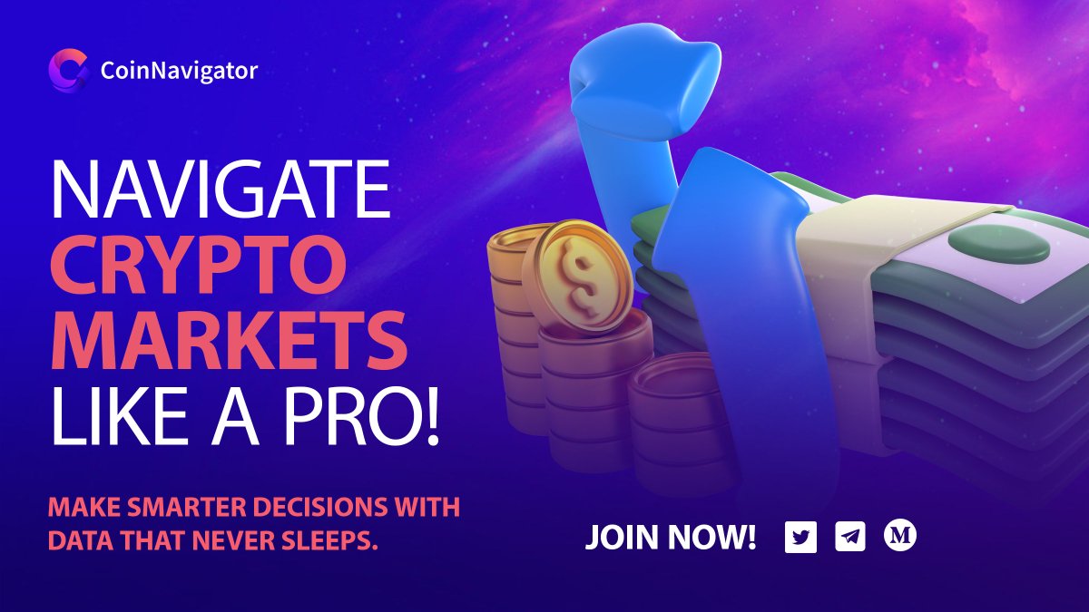 CoinNavigator1's tweet photo. 🧭 Navigate crypto markets like a pro!

☀️ #CoinNavigator tracks your entire portfolio across all exchanges &amp; wallets, monitors on-chain risks &amp; delivers real-time insights.

✨ Make smarter decisions with data that never sleeps.

$CNG https://t.co/bLdHmIIuSN