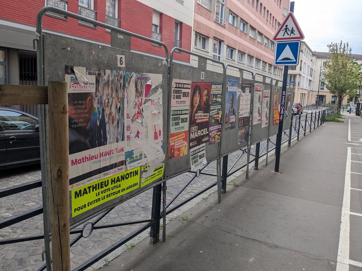 Je pensais qu'on avait élu un maire, mais on a élu un influenceur.

Un mois après les #municipale2026 , les panneaux électoraux sont toujours en place à #SaintDenis #Pierrefitte

Pour le moment on a plus vu M. #Bagayoko, à la télé, sur Insta, sur Tik Tok ou sur X qu'à la mairie.