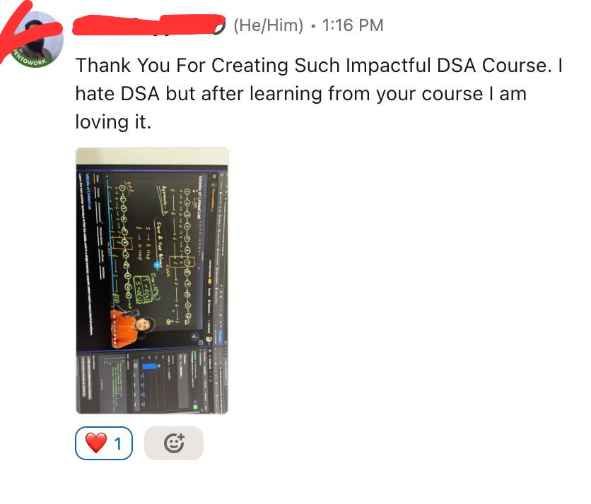 akshaymarch7's tweet image. Some people finish most important DSA topics in 3 - 4 months.
And then there are people who are still stuck even after 2-3 years.
It's the same DSA for them and same online resources.

So what’s really going on here?

I’ve been thinking about this a lot, especially after seeing