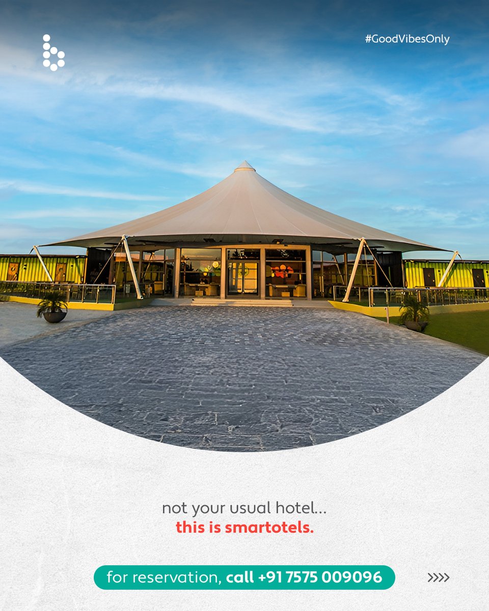 BeetleSmartotel's tweet photo. Work, relax, and experience something truly different, what more could you ask for?

Stay smart. Stay Beetle.

For More information, 
Call us on :: +91 28382 59300

For Reservation, 
Call us on :: +91 75750 09096

#BeetleSmartotels #ContainerHotel #MundraHotel #Gujarat #Mundra https://t.co/iPjK4paYoI