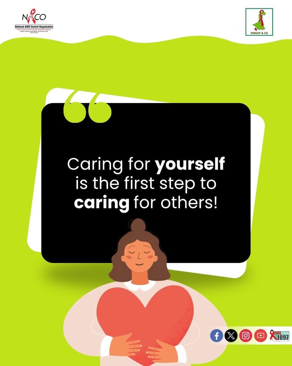 west_aids's tweet image. Caring for yourself isn’t selfish—it’s the foundation of caring for others.
Take charge of your health, stay aware, and protect not just yourself but the people around you.
#SelfCare #StayHealthy #HIVAwareness #ProtectYourself #HealthFirst