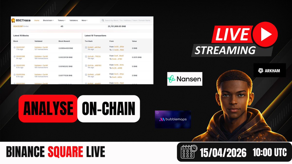AAOnChain_Tg's tweet photo. Guess who is back in live streaming on square?? 

Yes yes it's me your favourite French-speaking streamer tomorrow we will talk about: 

On-chain analysis, how and why to use it

The streaming link in the comments retweet to bring your guys back

#Binancesquare #Streamin #Analyse https://t.co/1H5kYYixJf