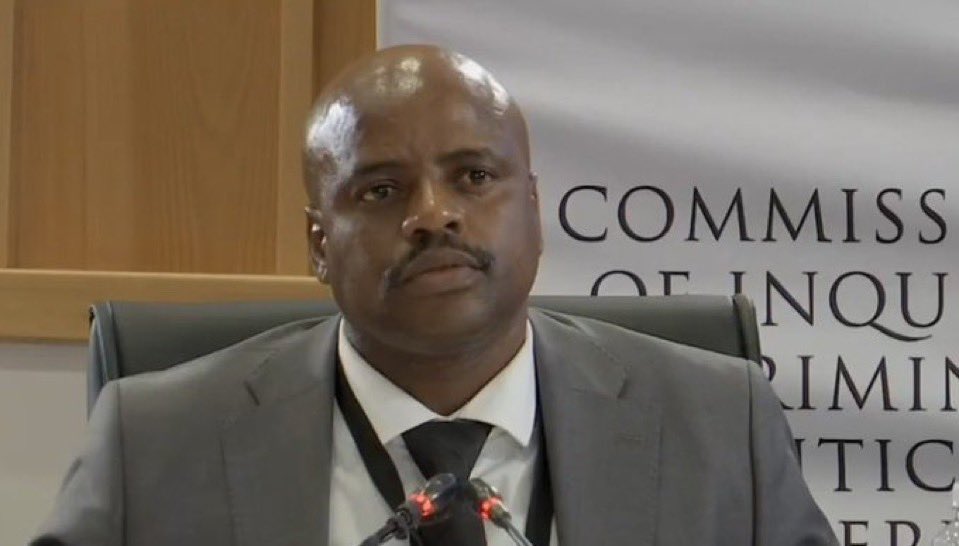 Is he there already? #MadlangaCommission, Mr u know