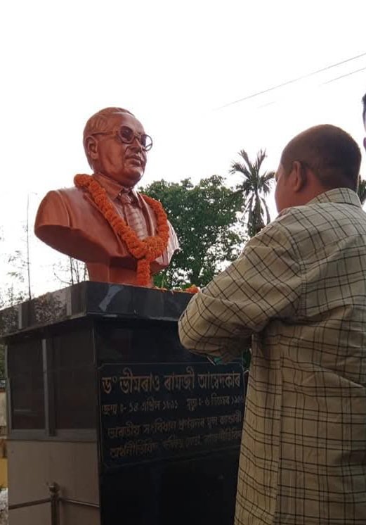 BhriguKumarDa15's tweet photo. ড০ ভীমৰাও ৰামজী আম্বেডকাৰৰ এশ পয়ঁত্ৰিশ সংখ্যক জন্মজয়ন্তীত  শ্ৰদ্ধা আৰু সেৱা জনালোঁ।
। জয় ভীম । https://t.co/HAqNKJG54z