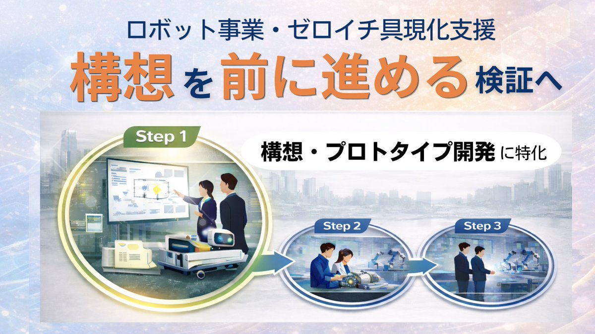 QBITRobotics's tweet photo. 🚀いよいよ明日から「Startup Japan 2026」開催！

株式会社QBIT Roboticsは、
【ロボット事業・ゼロイチ具現化支援】をテーマに出展します。
ロボット事業の立ち上げ・加速に関心のある方は、ぜひお立ち寄りください。

📍ブース：17-27
📅日程：4/15〜4/16

#SJ2026 https://t.co/LM58sxL7rp