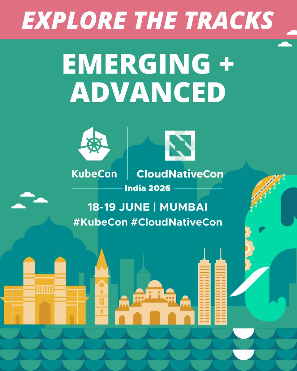 CloudNativeFdn's tweet image. 🔬What's next for #CloudNative? The Emerging + Advanced track at #KubeCon + #CloudNativeCon India (18-19 June, Mumbai) is where the future gets built. Join us for sessions from AWS, Expedia, and CNCF KubeEdge 🔗 See the sessions: bit.ly/4cER3aS Register now: