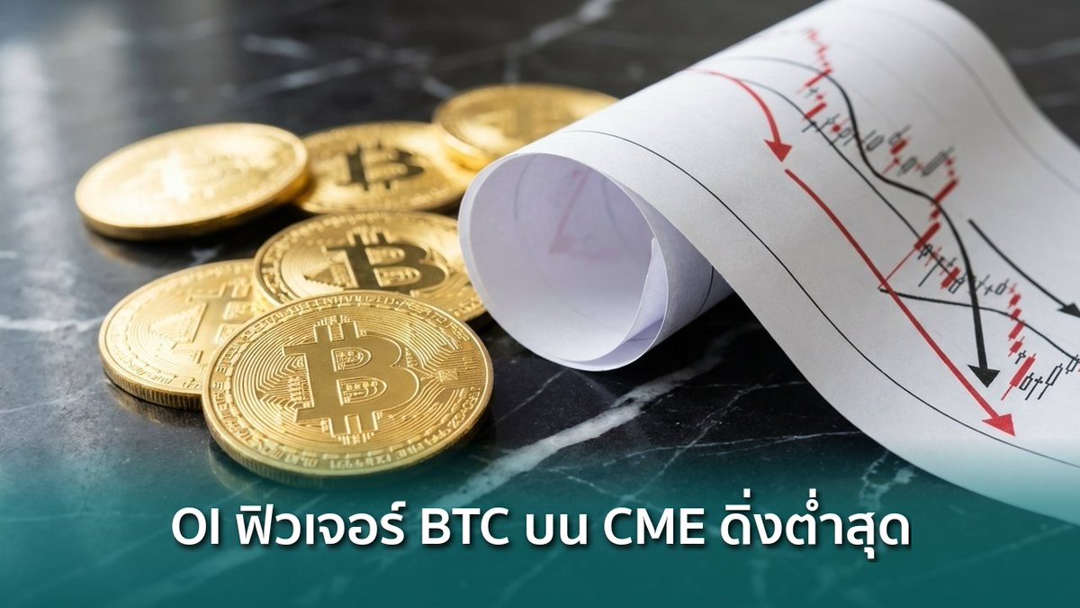 siamblockchain's tweet image. 📰 Open Interest ฟิวเจอร์ BTC บน CME ดิ่งต่ำสุดรอบ 14 เดือน หลัง Basis Trade หมดจูงใจ

siamblockchain.com/2026/04/14/cme…

#BasisTrade #bitcoin #BitcoinFutures #Crypto #คริปโต