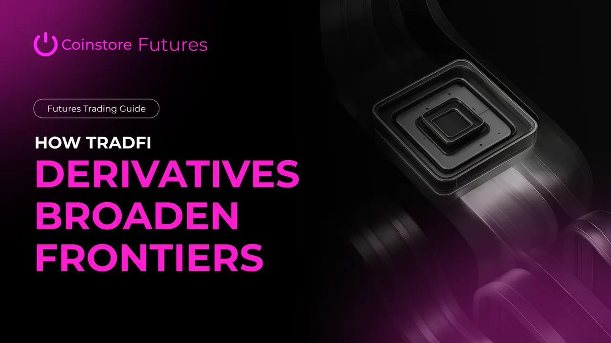 CoinstoreExc's tweet image. 📊 Coinstore Futures

TradFi derivatives are unlocking new trading frontiers.

⚡More strategies
📈Better risk management
💰 Smarter capital efficiency

Step beyond spot. Trade the future.👉 coinstore.medium.com/coinstore-futu… #Futures #Crypto #Trading