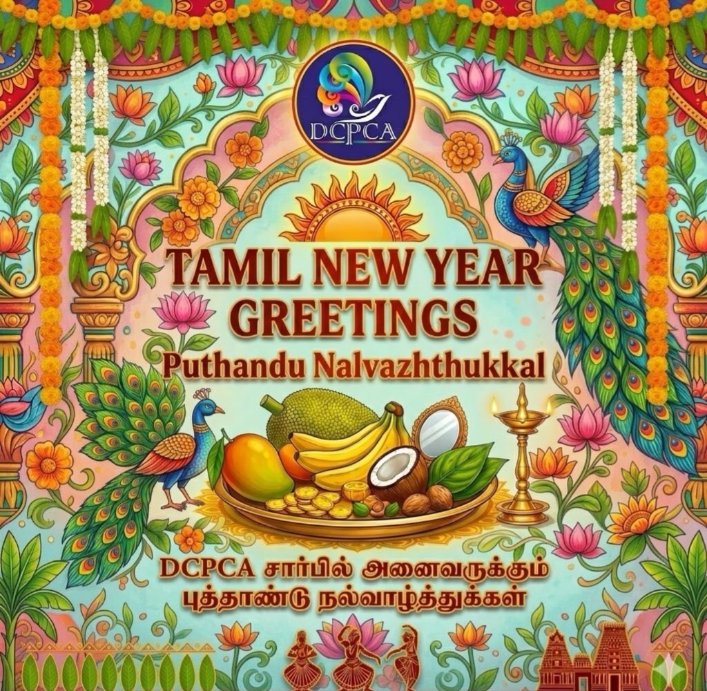 DcpcaOfficial's tweet photo. 🌸 **Wishing everyone a joyous, colorful, and prosperous Tamil New Year!** 🌺 
**அனைவருக்கும் இனிய தமிழ் புத்தாண்டு நல்வாழ்த்துகள்!** 🌾 
**শুভ তামিল নববর্ষের অনেক অনেক প্রীতি ও শুভেচ্ছা!**
#Puthandu #TamilNewYear #NewYearGreetings #FestiveVibes #dcpca https://t.co/ygaFLvWhjY