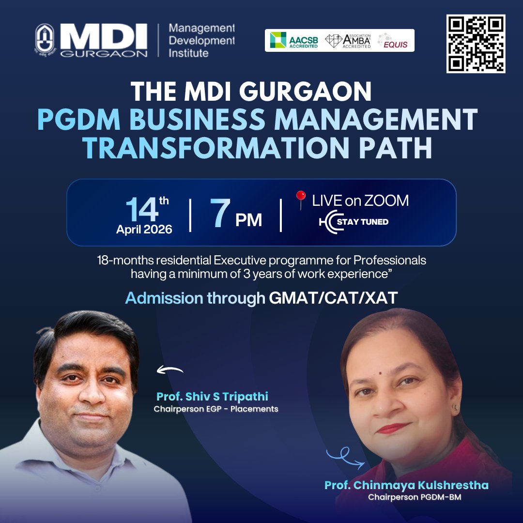 MDI Gurgaon tweet media