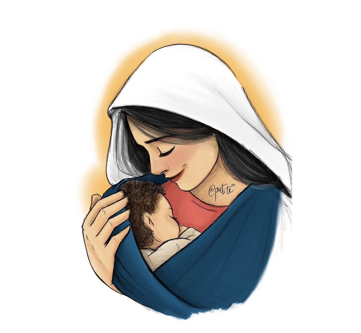 La Santísima Virgen es Reina y Madre, pero es más Madre que Reina. 
Su ternura, su cariño, su dulzura con sus hijos tienen capacidad transformadora. Con ella queremos ser mejores personas