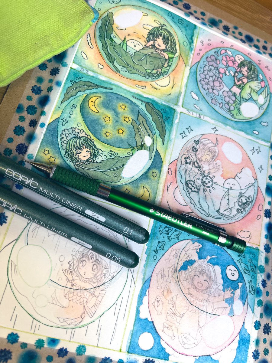 *花織*ビー玉と空展🟢🌤️ tweet media