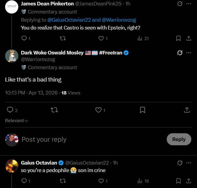 Dark Woke Mosleyite 🇺🇸🏳️‍⚧️🏳️‍🌈 (@Warriorovzog) on X