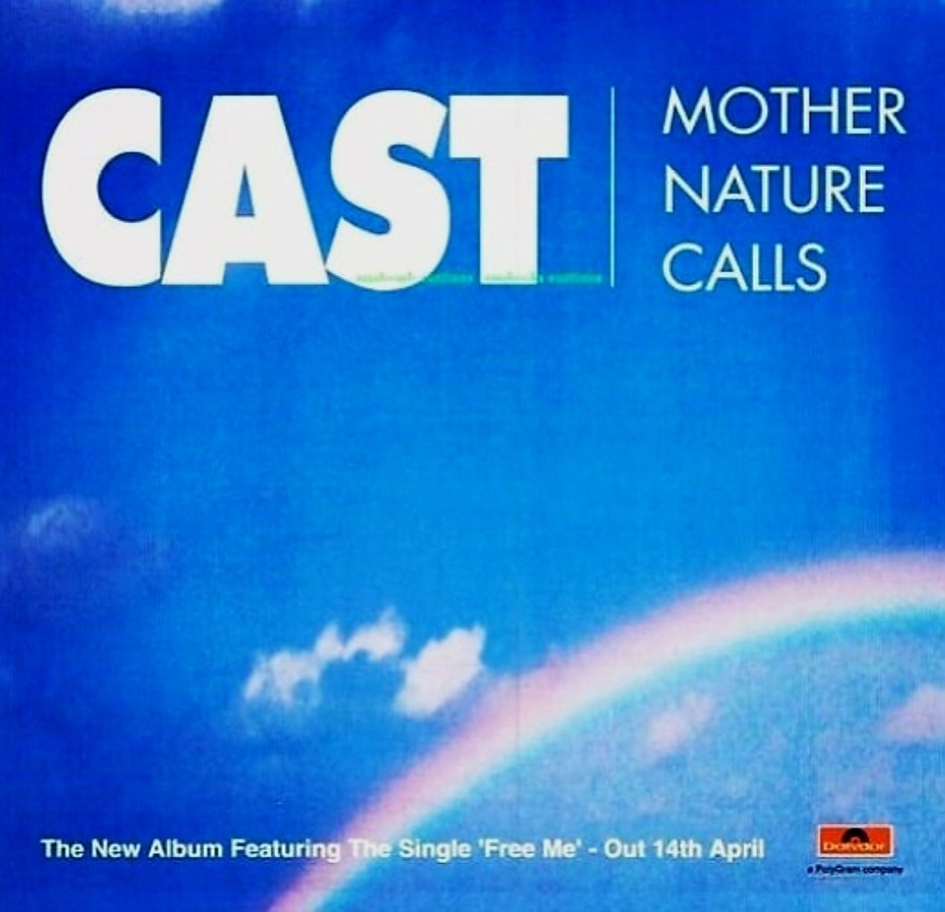 Released #onthisday in 1997

CAST • Mother Nature Calls 

What an album!  

Favourite track..?