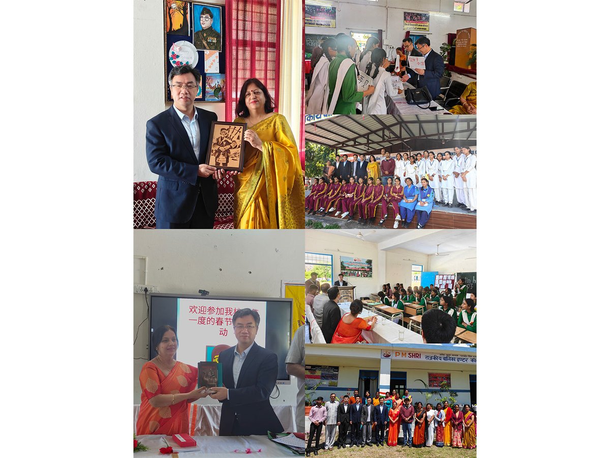 ani_digital's tweet image. Chinese delegation visits Dehradun colleges to know educational operations

Read @ANI Story| aninews.in/news/world/asi… 

#China #Dehradun #college